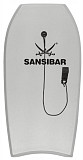 Бодиборд, доска для плавания Sansibar 100x49x5 см серая (до 85 кг.) Киев