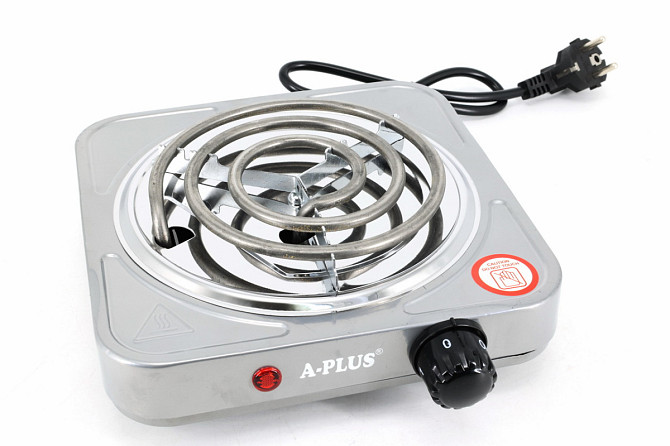 Электроплита A-Plus AP-2101-grey серая Київ - изображение 1