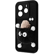 Чохол Pretty Things для Xiaomi Redmi Note 14 4G EU Black/Fluffy Black (Код товару:40340) Харьков