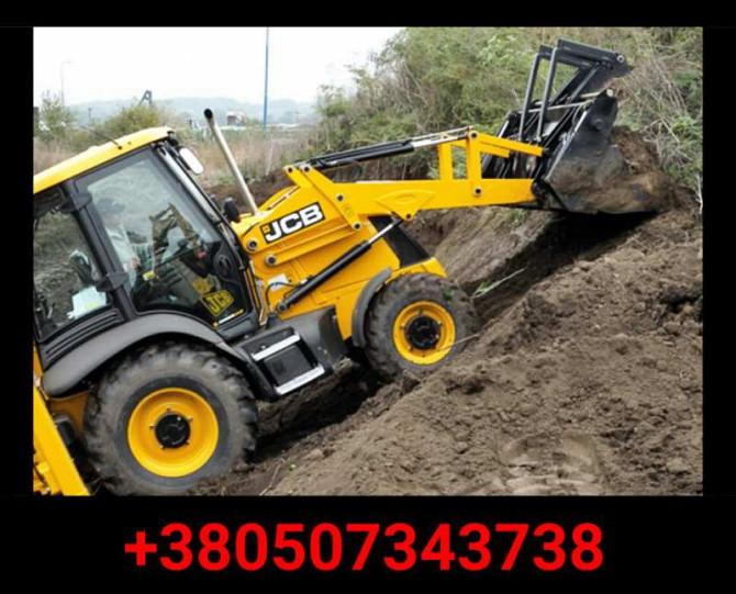 Аренда услуги экскаватора погрузчика JCB 3cx Харьков - изображение 1