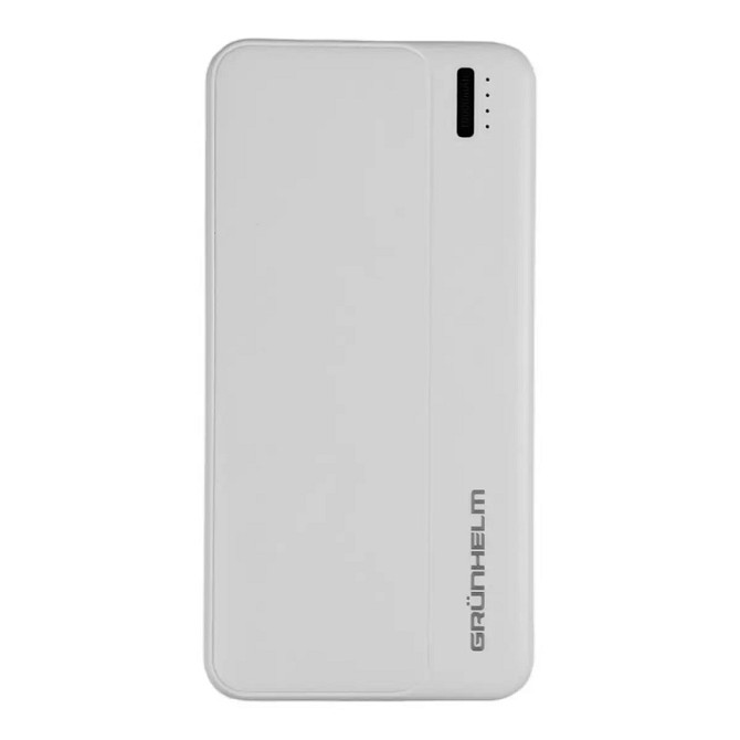 Повербанк Power bank Grunhelm GP-10W 10000 mAh белый Киев - изображение 1