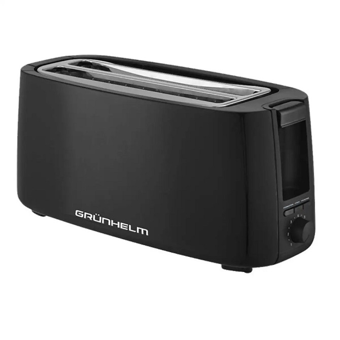 Тостер Grunhelm GTR020BL 1400 Вт черный Киев - изображение 1