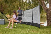 Тент, экран для защиты от ветра и посторонних глаз Rocktrail серый 5х1.4 м Киев