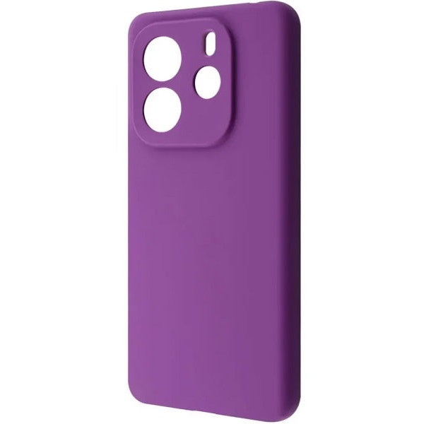 Чохол WAVE Full Silicone Cover Xiaomi Redmi Note 14 4G Plum (Код товару:40593) Харьков - изображение 1