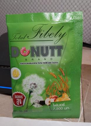 ???? Donutt Fiber Detox Drink — Напій з активною клітковиною для схуднення та детоксу Буча - изображение 1
