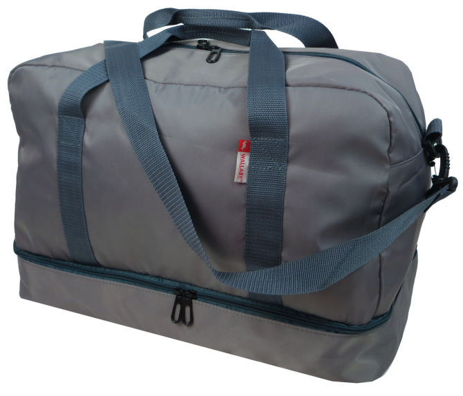 Дорожная сумка с отделом для обуви 40L Wallaby серый Киев - изображение 1