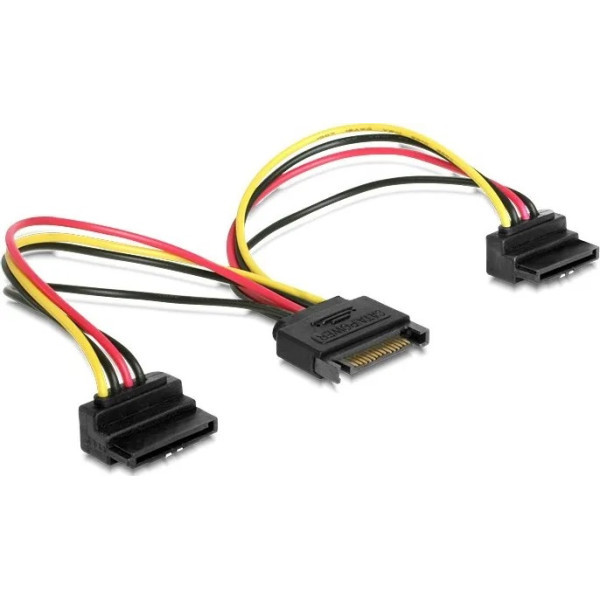 Кабель живлення Cablexpert 2xSATA - SATA 0.15 m (CC-SATAM2F-02) (Код товару:40460) Харьков - изображение 1