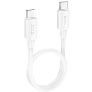 Кабель Hoco X96 Hyper 27W Type-C to Type-C 0.25m White (Код товару:40158) Харьков
