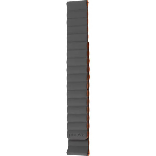 Ремінець Proove Silk Grip Band 20 mm Gray/Orange (WBSGUW20MM32) (Код товару:40731) Харьков - изображение 1