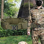 Армійський тактичний ремінь чоловічий. Металева пряжка + потужна фіксація Київ