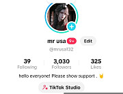 Аккаунт TikTok США Киев
