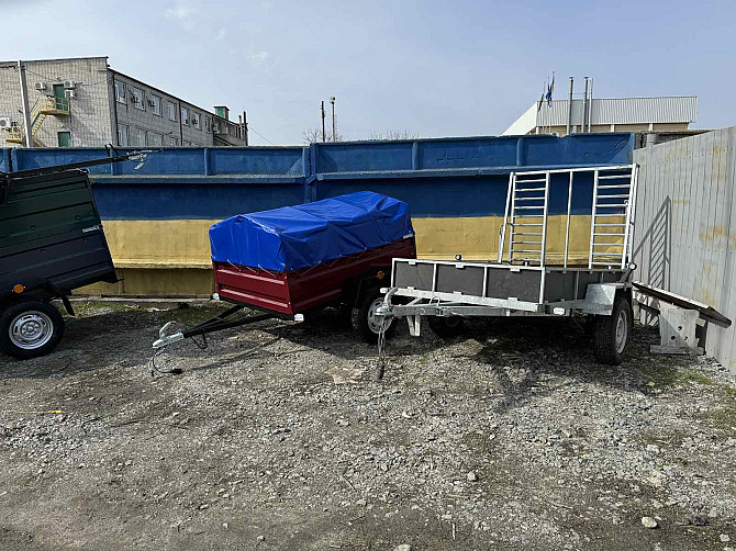 Новий причіп заводу Дніпро, причіп 200х130х40 Самбор - изображение 1