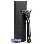 Металева бритва Qshave Black Spider – для фанатів ретро-гоління Киев