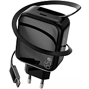Мережевий зарядний пристрій Proove Fixtape GaN Type-C 65W Black (WCFP65010201) (Код товару:40616) Харьков