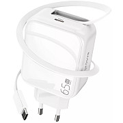 Мережевий зарядний пристрій Proove Fixtape GaN Type-C 65W White (WCFP65010202) (Код товару:40617) Харьков