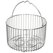Корзина для скороварки Barazzoni 8401001070 18 см 7 л серебристая Київ