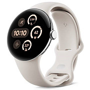Смарт-годинник Google Pixel Watch 3 45 mm Wi-Fi Polished Silver Aluminum Case/Porcelain Active Band  Харьков