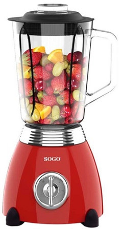Блендер стационарный SOGO SS-5560 500 Вт красный Киев - изображение 1