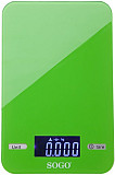 Весы кухонные SOGO SS-3960G 5 кг зеленые Киев