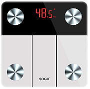 Весы напольные SOGO SS-2900 180 кг белые Киев