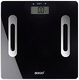 Весы напольные SOGO SS-3981 180 кг черные Киев