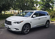 405 Внедорожник на свадьбу Infiniti GX60 белая аренда Київ