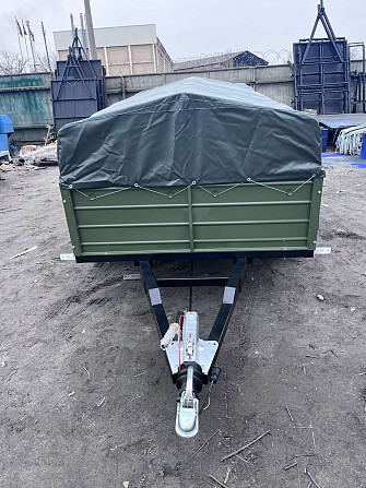 Двовісний причіп із гальмівною системою "Дніпро-300х150х50" Диканька - изображение 1