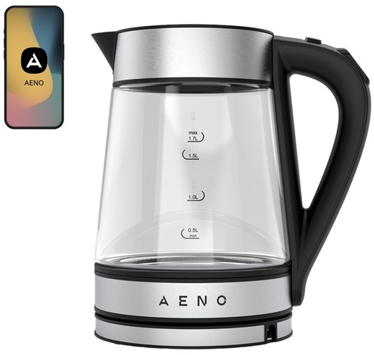 Электрочайник AENO AEK0001S 1.7 л серебристый Киев - изображение 1