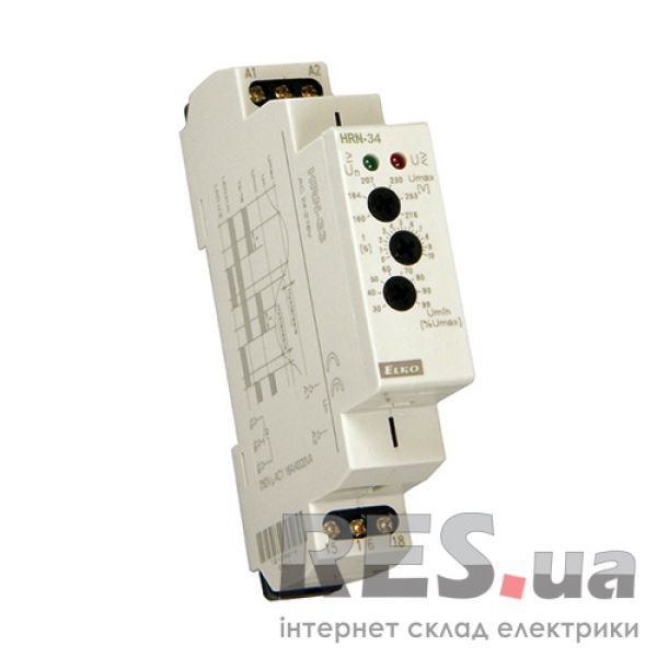 Реле контроля напряжения HRN-34 6-30 VDC ETI Київ - изображение 1