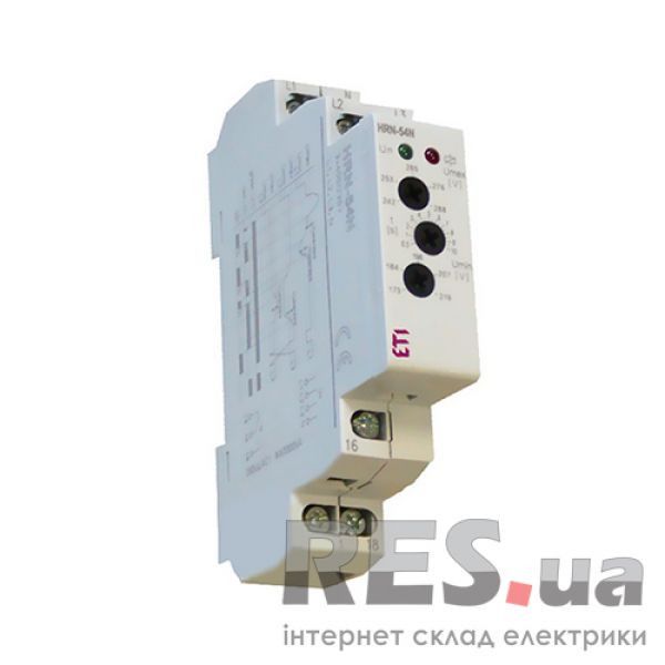 Реле контроля напряжения HRN-54N 3х400 / 230 VAC ETI Київ - изображение 1