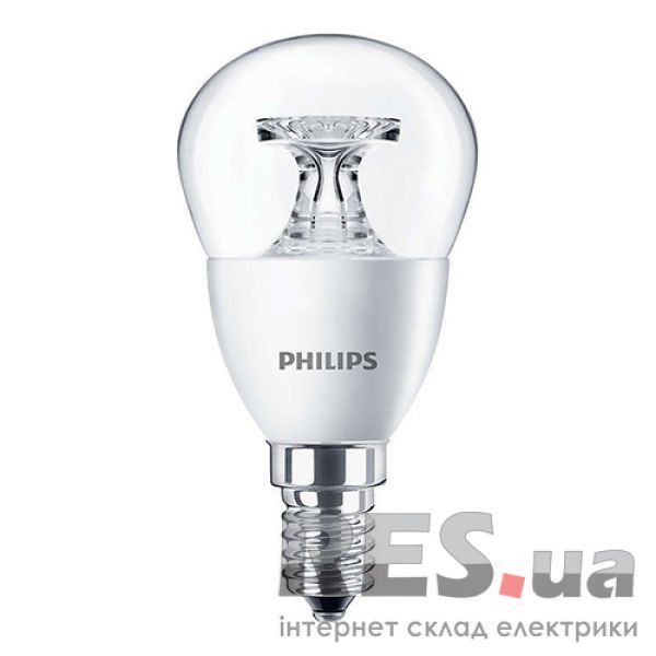Лампа светодиодная LED 4W E14 2700K P45 CL Phillips Киев - изображение 1