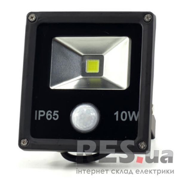 Прожектор LED 10W датчик движения 6400K 230 V LL-860 Feron Киев - изображение 1