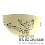 Светильник НББ 1*60 Вт Е27 полукруг Лаура цветы 24161 1/2 Киев