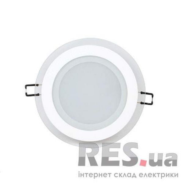 LED panel круг 12W 6500K белый HL688LG Horoz Киев - изображение 1