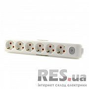 Колодка VIKO Multi-Let 6 гнезда с заземлением и выключателем (90118600) Киев