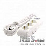 Удлинитель 3 гнезда 3 метра с заземлением и выключателем VIKO Multi-Let Киев
