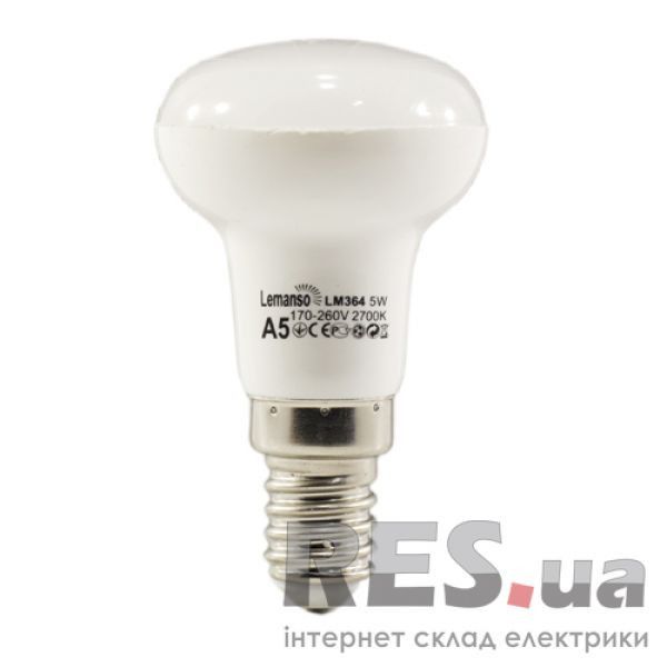 Лампа светодиодная R39 5W 330LM 2700K 220-240V / LM364 Lemanso Киев - изображение 1