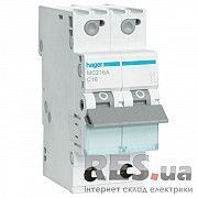 Автоматический выключатель Hager MC 216А 16A 2p C Київ