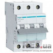 Автоматический выключатель Hager MC 340А 40A 3p C Київ
