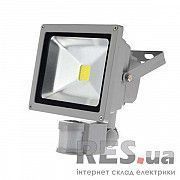 Прожектор LED 20W + датчик движения 6400K 230 V LL834 Feron Київ
