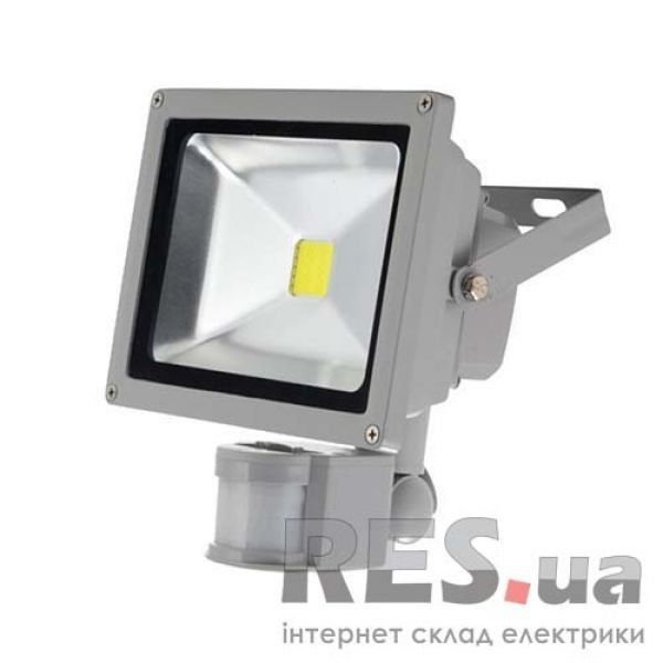 Прожектор LED 20W + датчик движения 6400K 230 V LL834 Feron Київ - изображение 1