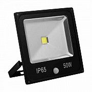 Прожектор LED 50W + датчик движения 6400K 230 V LL-863 Feron Київ