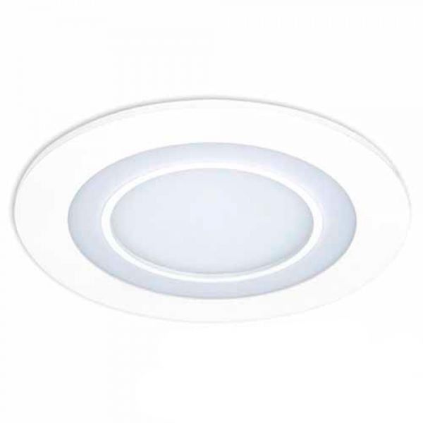 LED Panel (круг стекло) с подсветкой AL2550 8W 5000K 16LED Feron Київ - изображение 1
