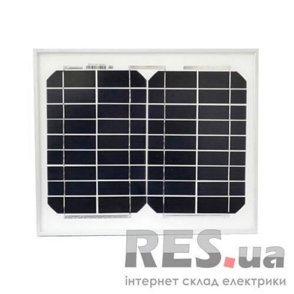 Солнечная батарея 10ВТ 12В, ECS-10M, Монокристаллическая Киев - изображение 1