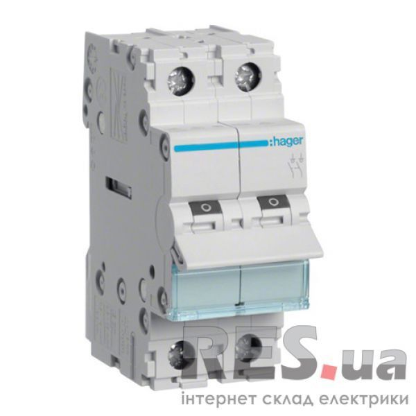 Переключатель нагрузки SFT 225 1-0-2 2р 25А Hager Київ - изображение 1