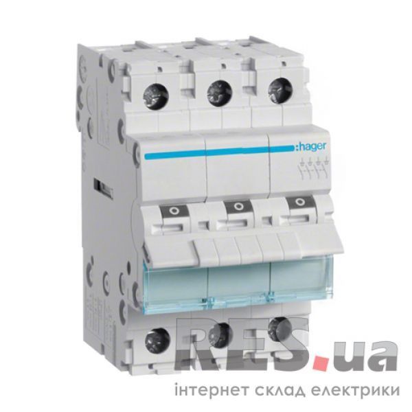 Переключатель нагрузки SFT 340 1-0-2 3р 40А Hager Київ - изображение 1
