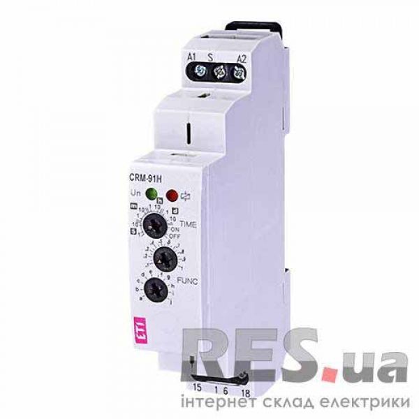 Реле времени многофункциональное CRM-91H UNI 24-230V AC/DC ETI Київ - изображение 1