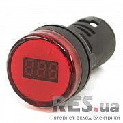 Вольтметр красный цифровой AD22-22 DVM 80-500 В AC АскоУкрем Киев