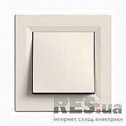 Выключатель 1-клавишный Schneider Asfora Крем (EPH0100123) Киев