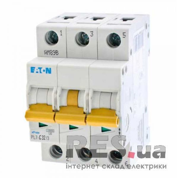 Автоматический выключатель PL7-C32/3 32А 3п. Eaton Киев - изображение 1